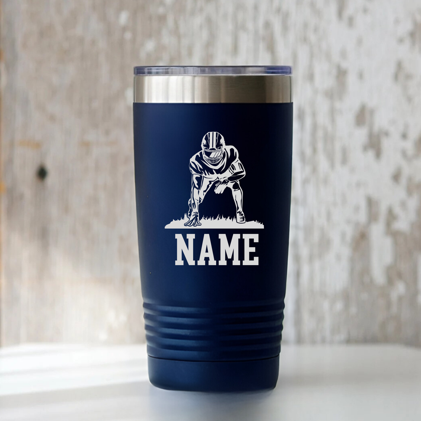 Cadillac Vikings Football 20 oz Tumbler