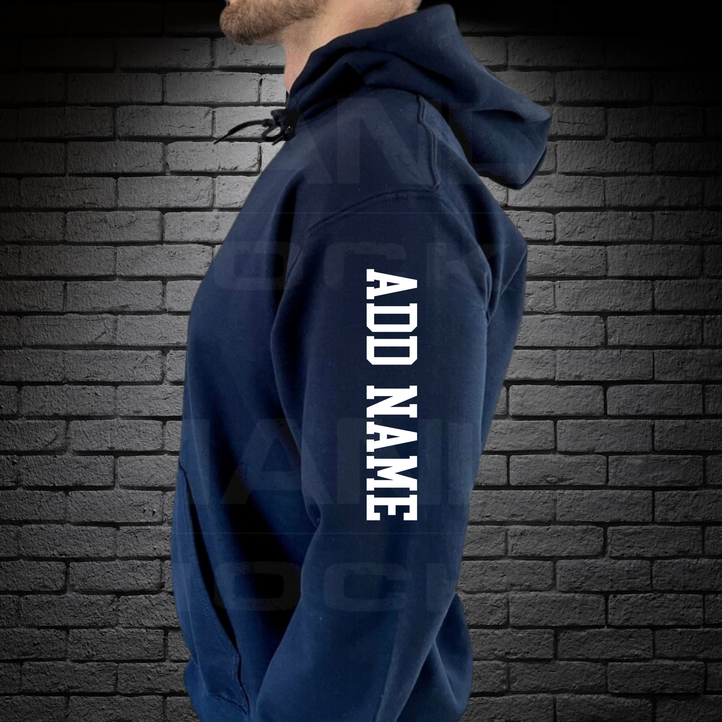 Name Add On (SLEEVE) to any NEMWA States Sweatshirt