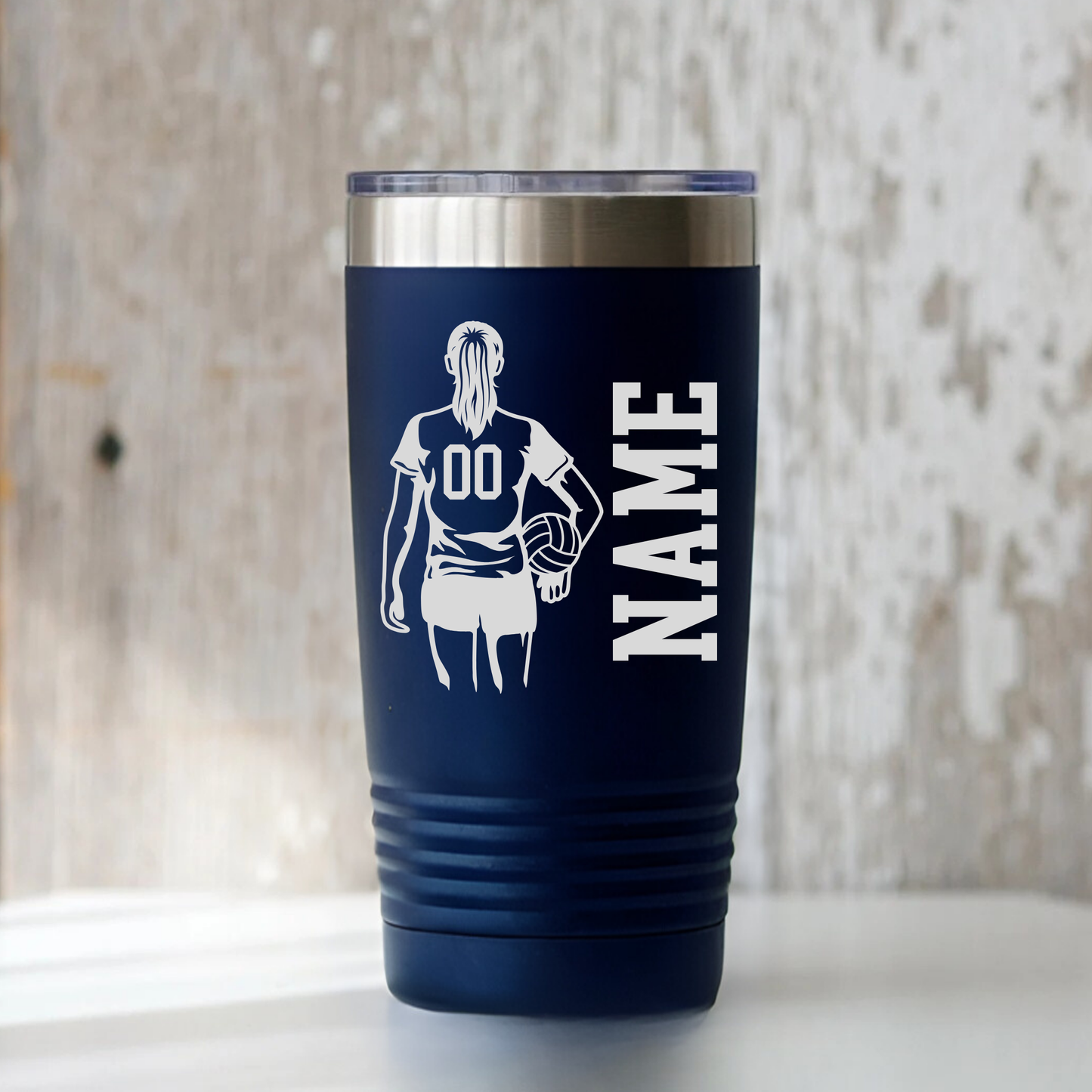 Cadillac Vikings Volleyball 20 oz Tumbler