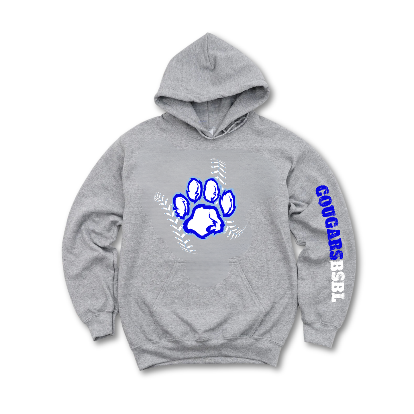 Great Lakes Cougars Baseball Unisex YOUTH Hoodie