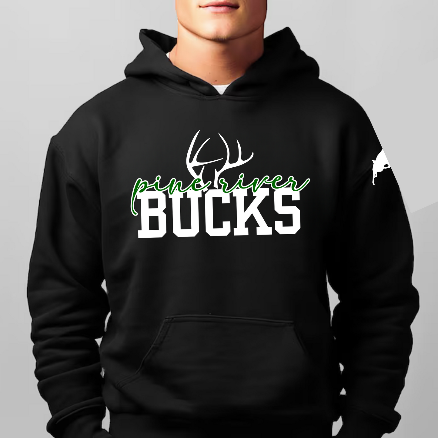 Pine River Bucks Adult Hoodie