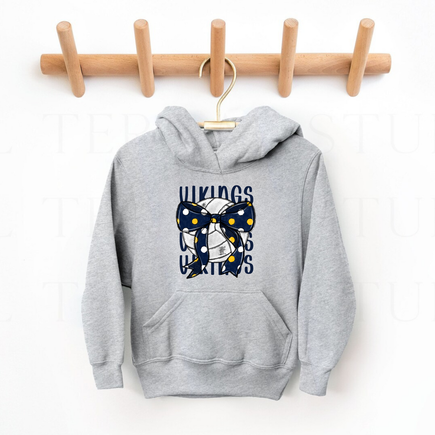 Cadillac Vikings Volleyball Unisex YOUTH Hoodie