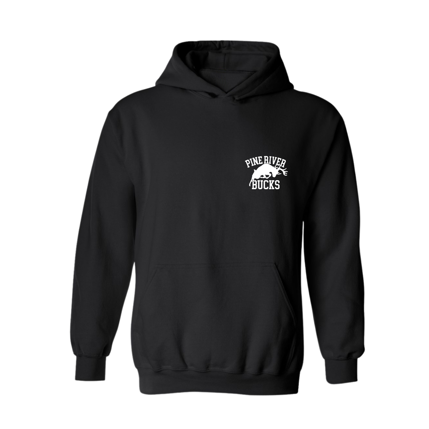 Pine River Bucks Football Adult Hoodie