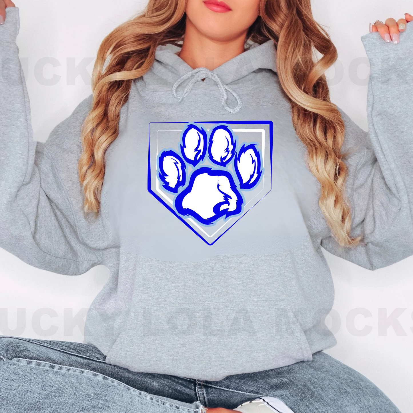 Great Lakes Cougars Baseball ADULT Hoodie
