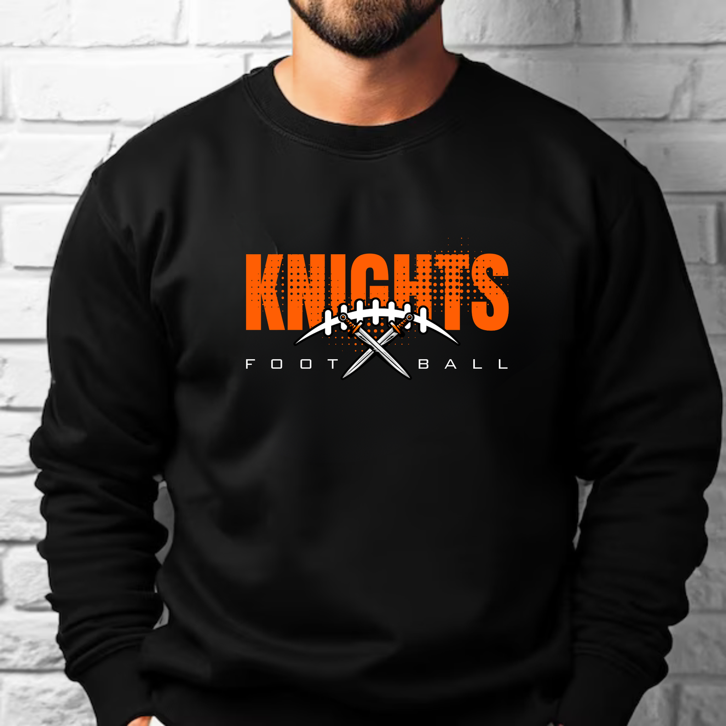 Knights Junior Football ADULT Unisex Crewneck Sweatshirt