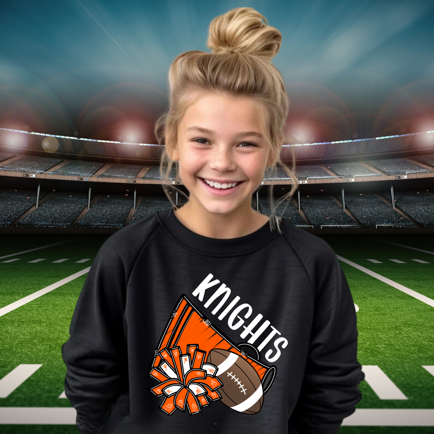 Knights Junior Football YOUTH Crewneck Sweatshirt