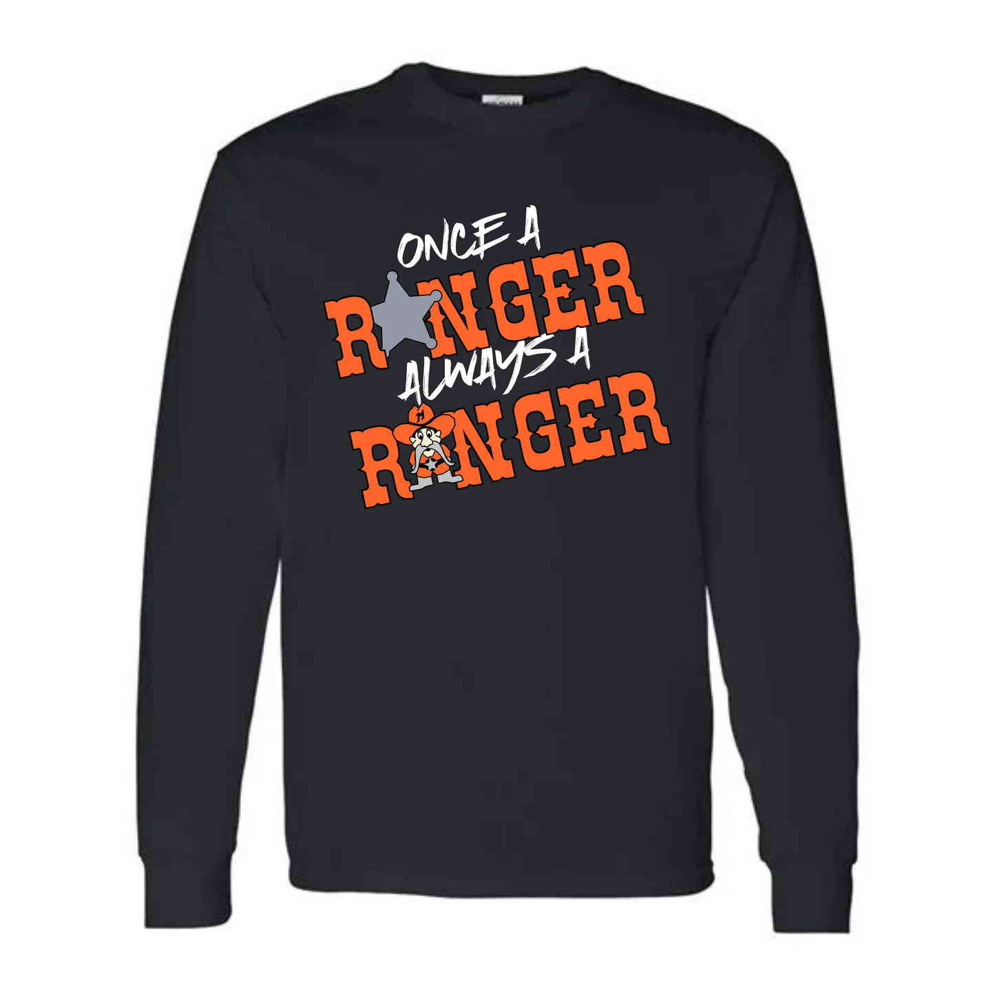 Manton Once A Ranger Always A Ranger UNISEX Long-Sleeve T-Shirt