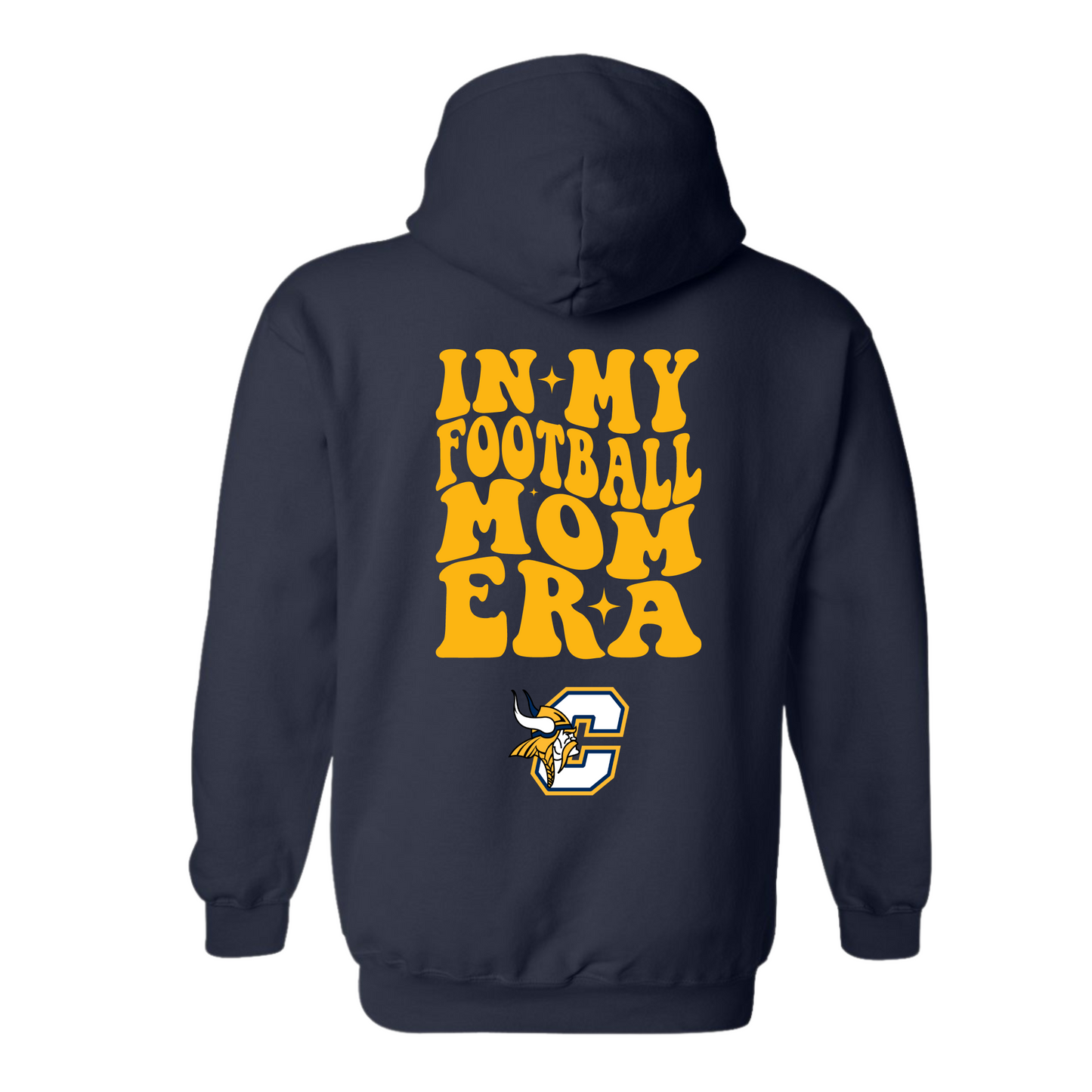 In My Football Mom Era Adult Hoodie