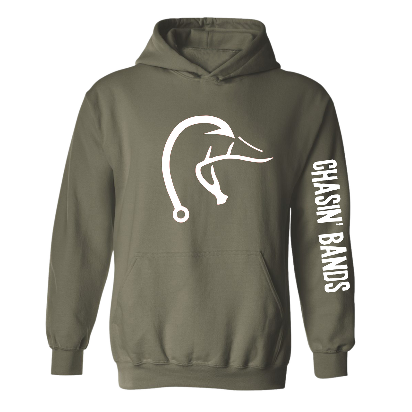Chasin' Bands Mallard Adult Hoodie