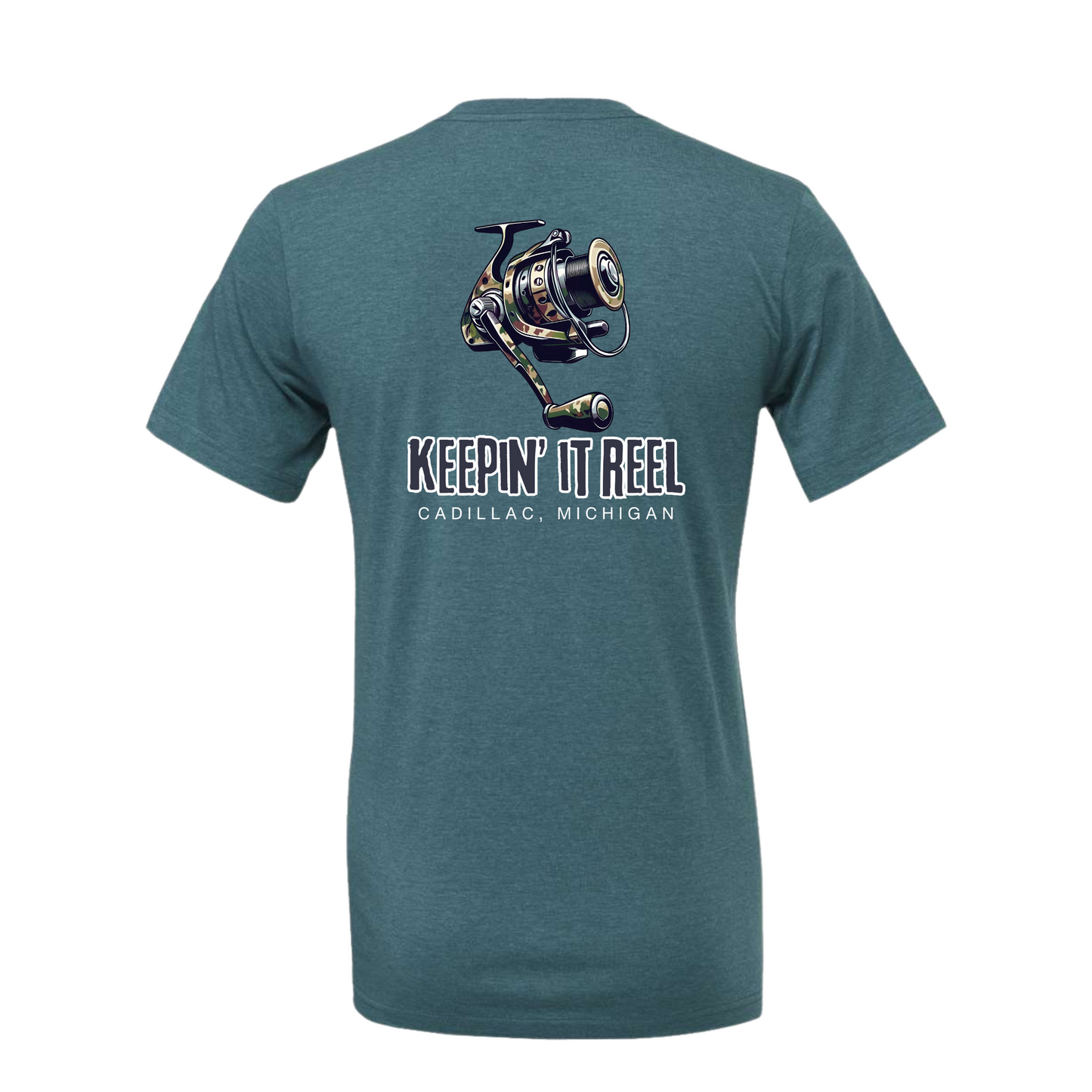 Keepin' It Reel Short Sleeve Adult Tee