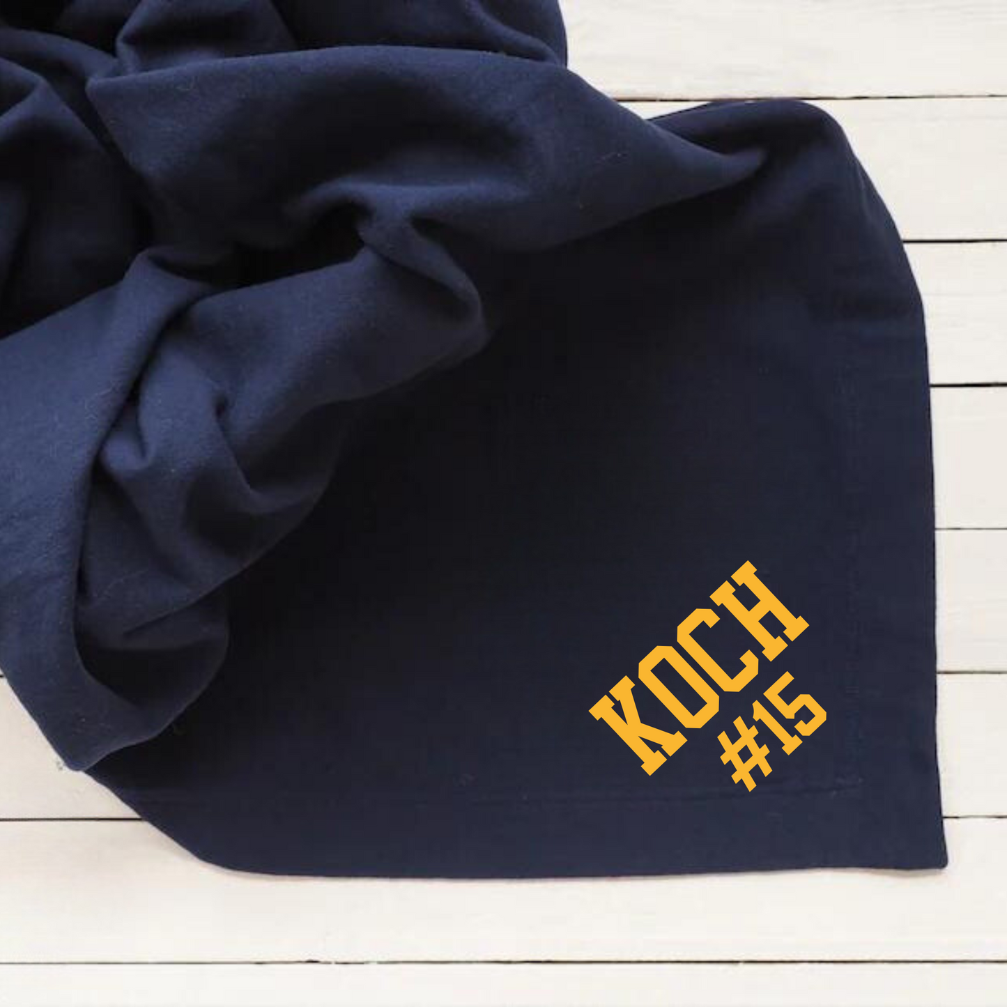 Game Day Soccer Fleece Sweatshirt Blanket