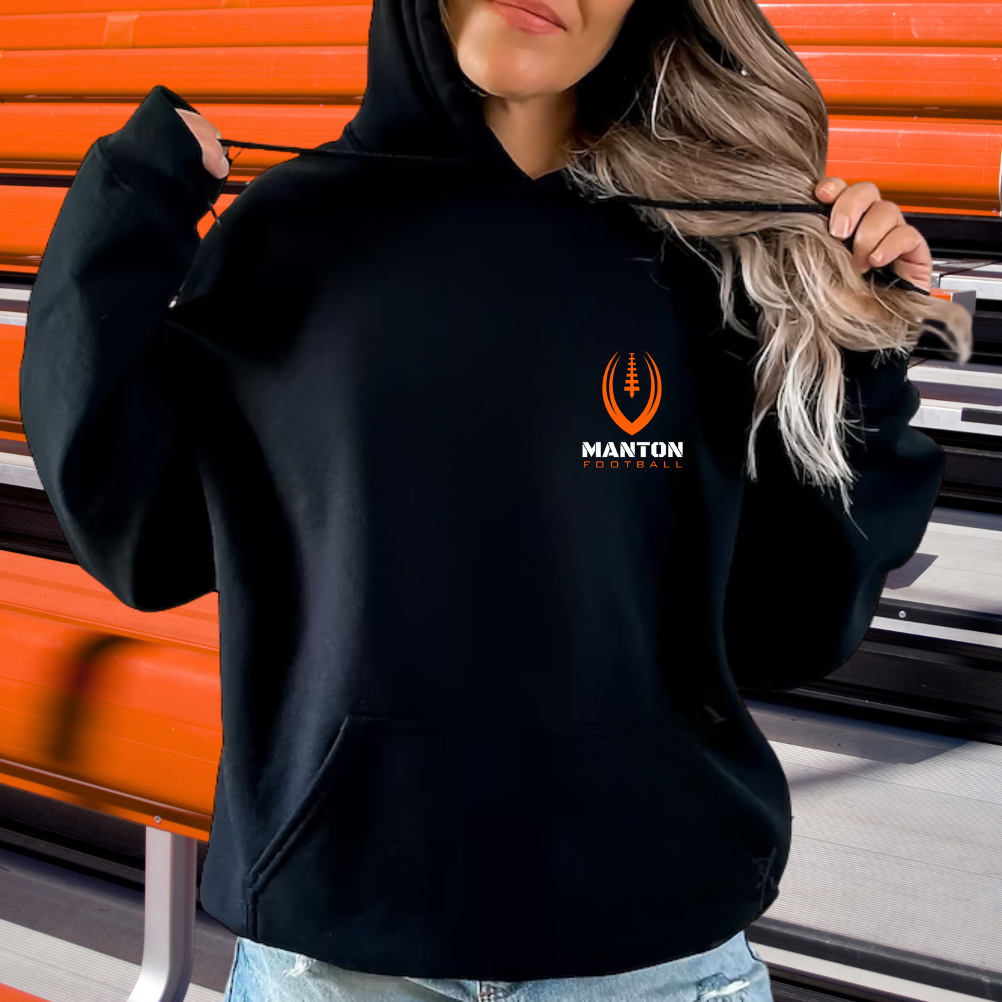 Manton Rangers Football ADULT Hoodie