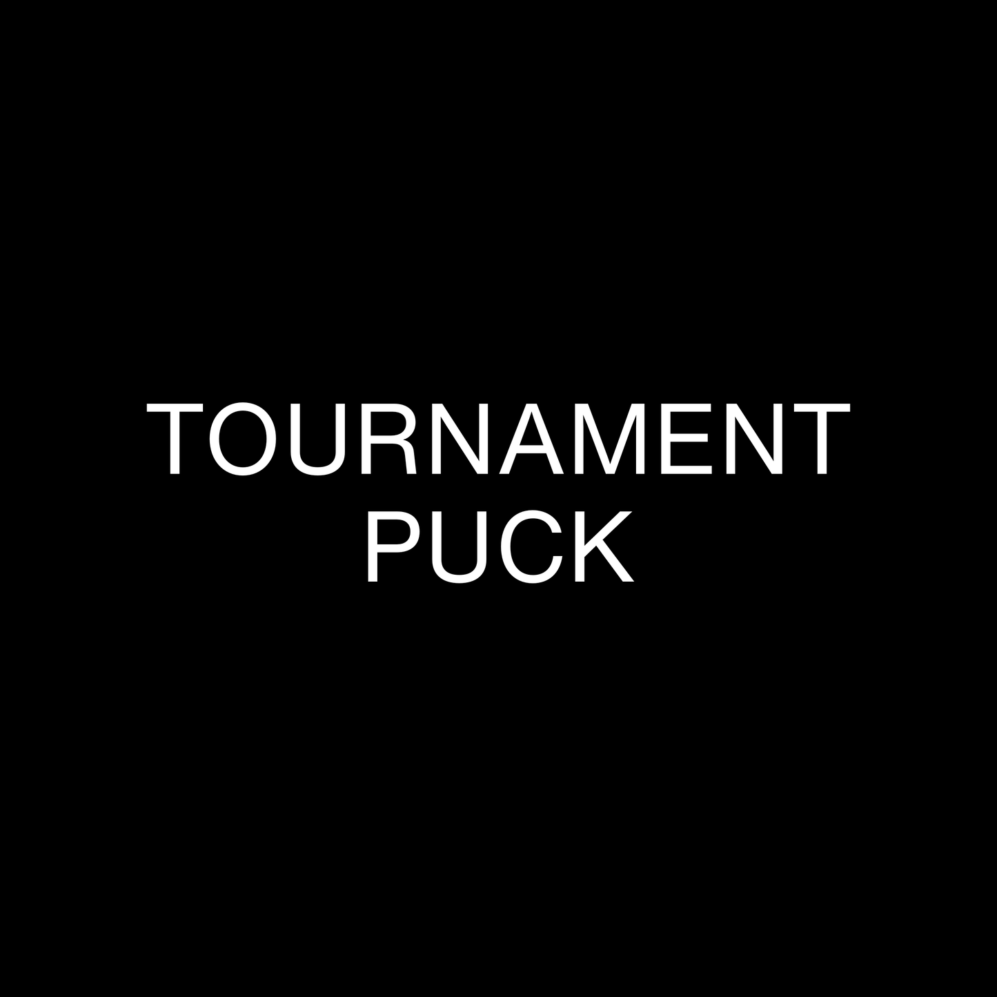 Tournament Puck