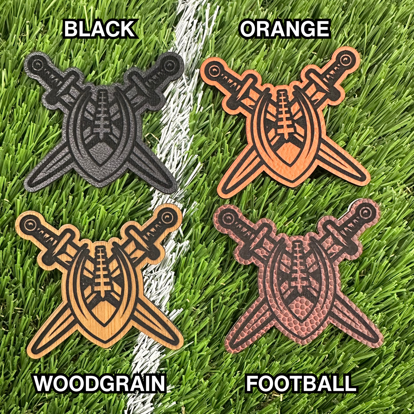 Knights Junior Football Leather Patch Hat