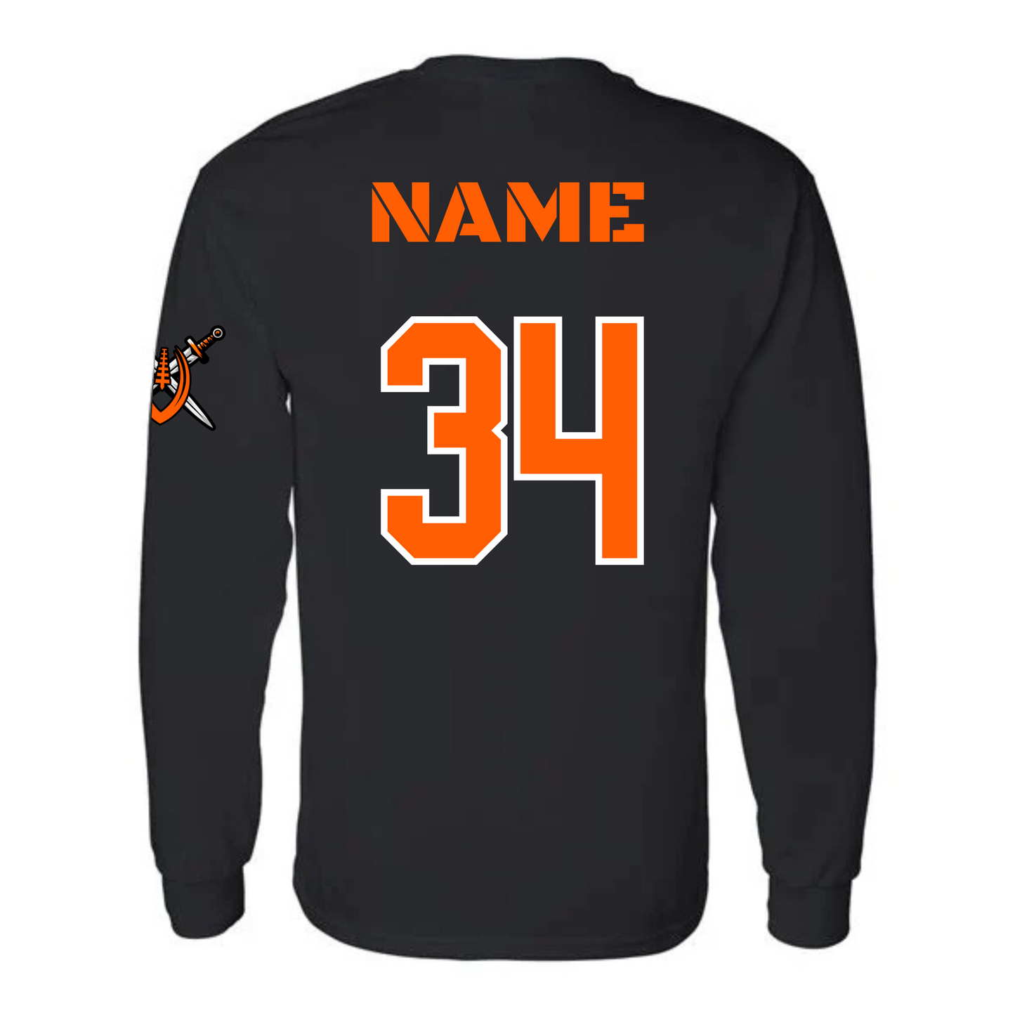 Knights Junior Football Game Day Jersey UNISEX Long-Sleeve T-Shirt