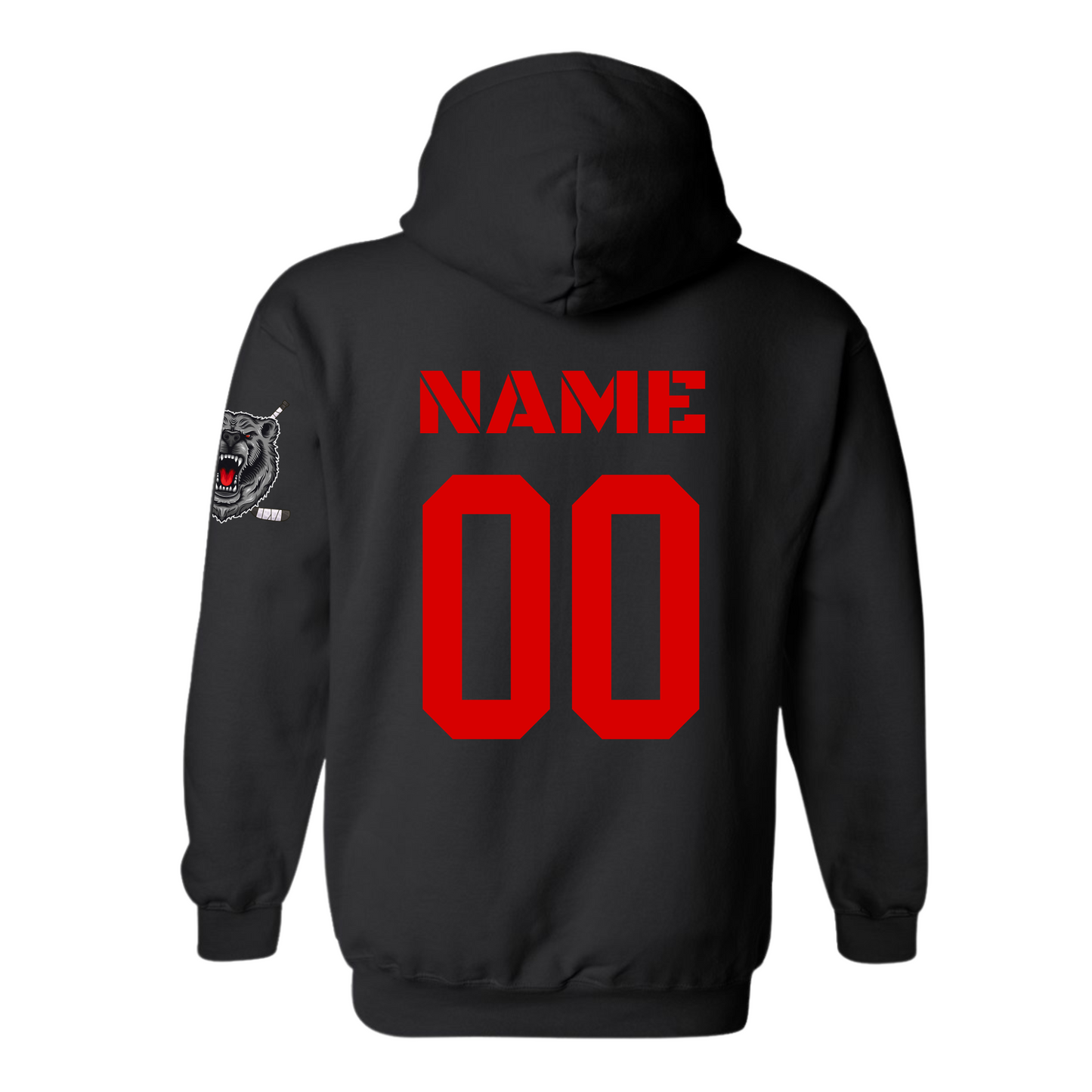 GAME DAY JERSEY Northern Michigan Black Bears Hockey YOUTH Hoodie