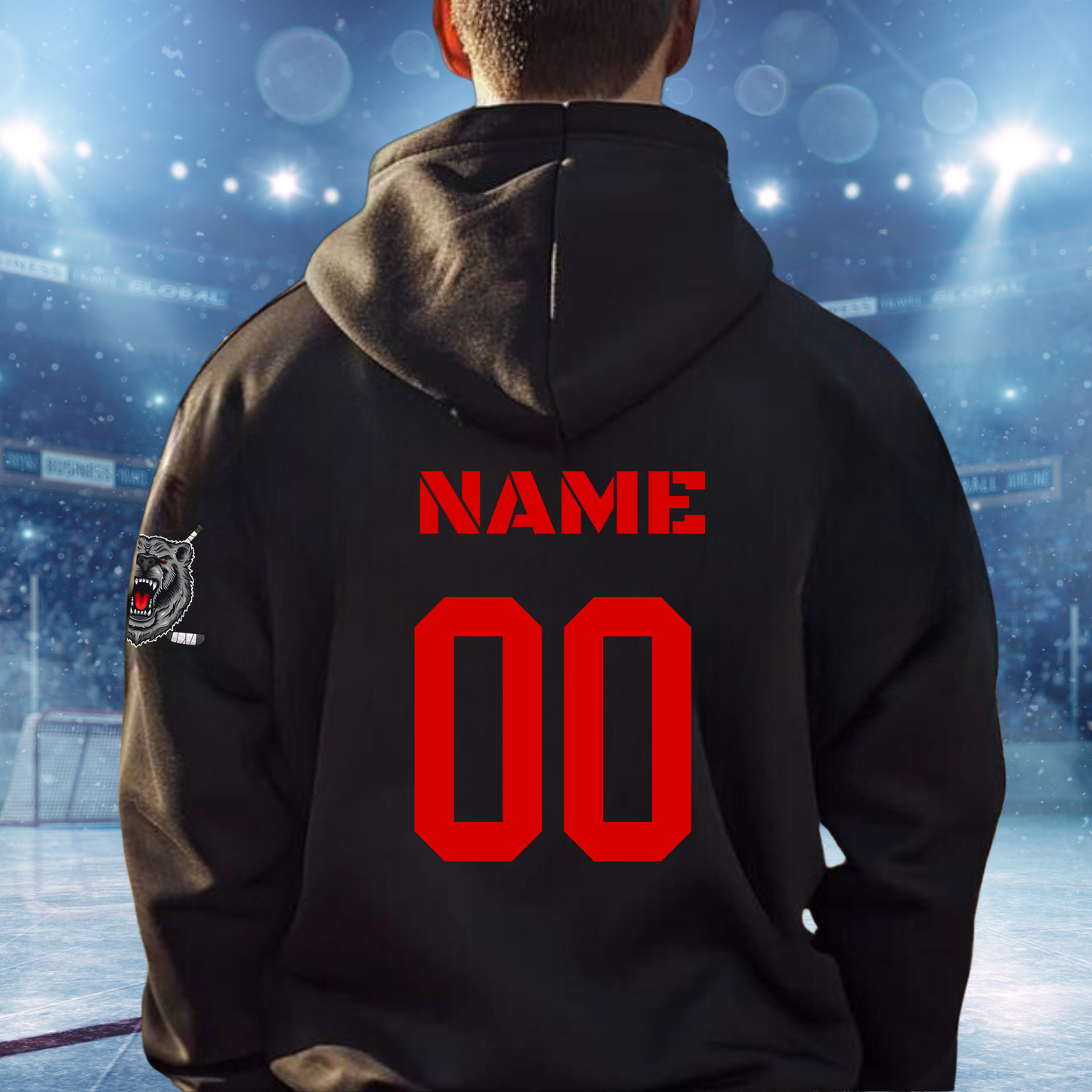 GAME DAY JERSEY Northern Michigan Black Bears ADULT Hoodie