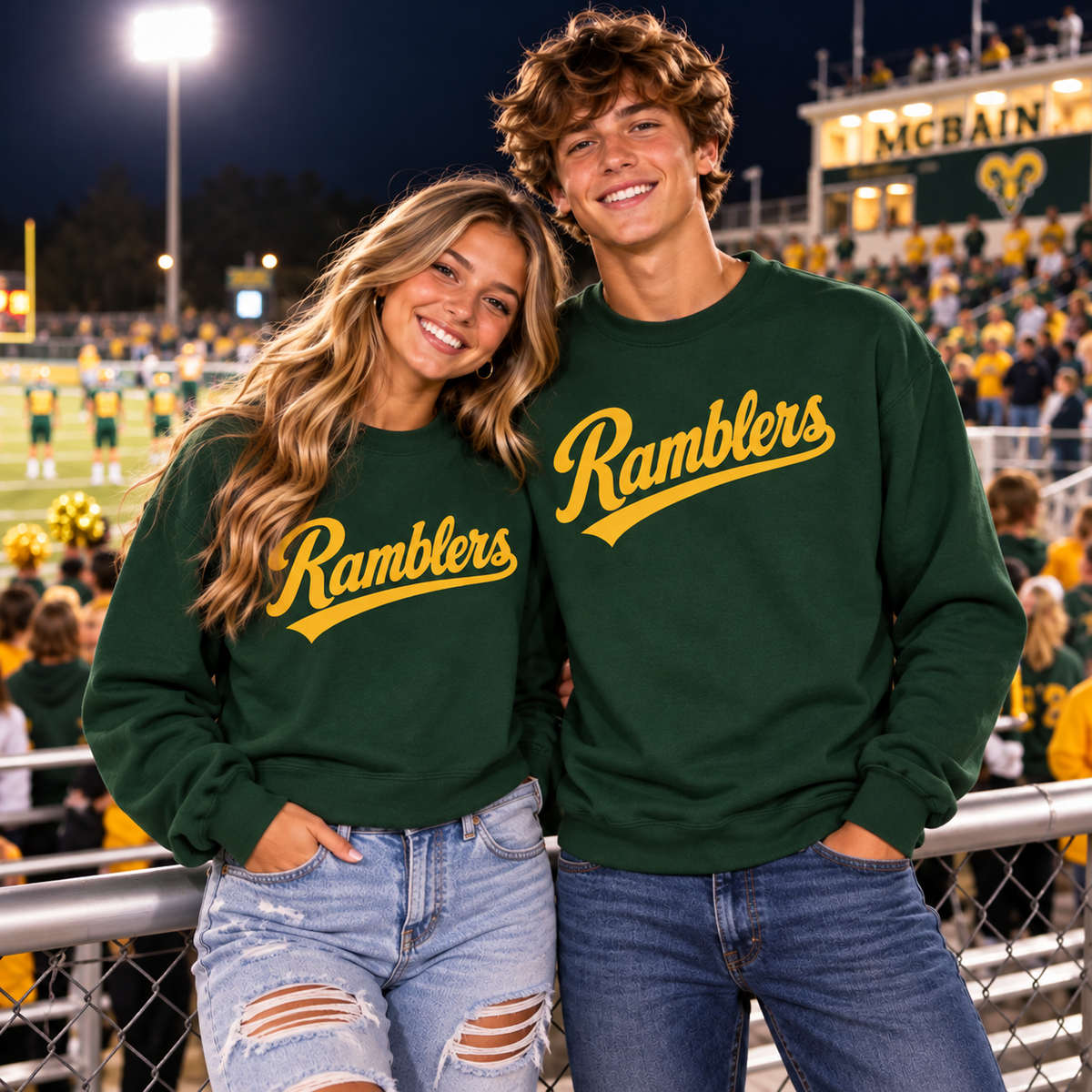 MCBAIN Ramblers UNISEX Crewneck Sweatshirt