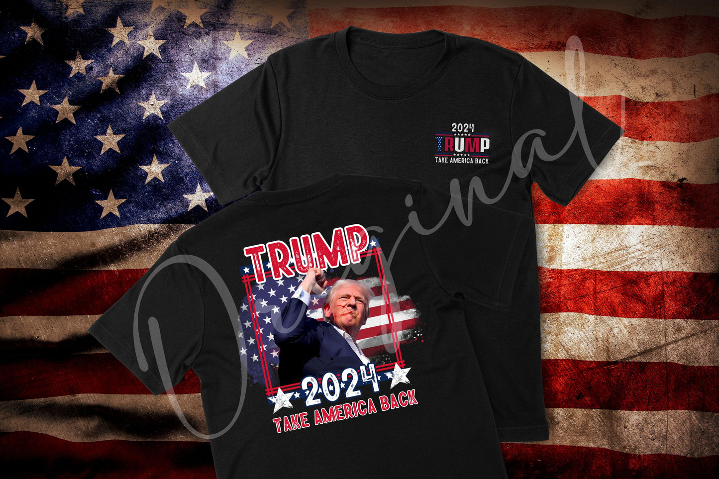 Take America Back Adult Short Sleeve Tee