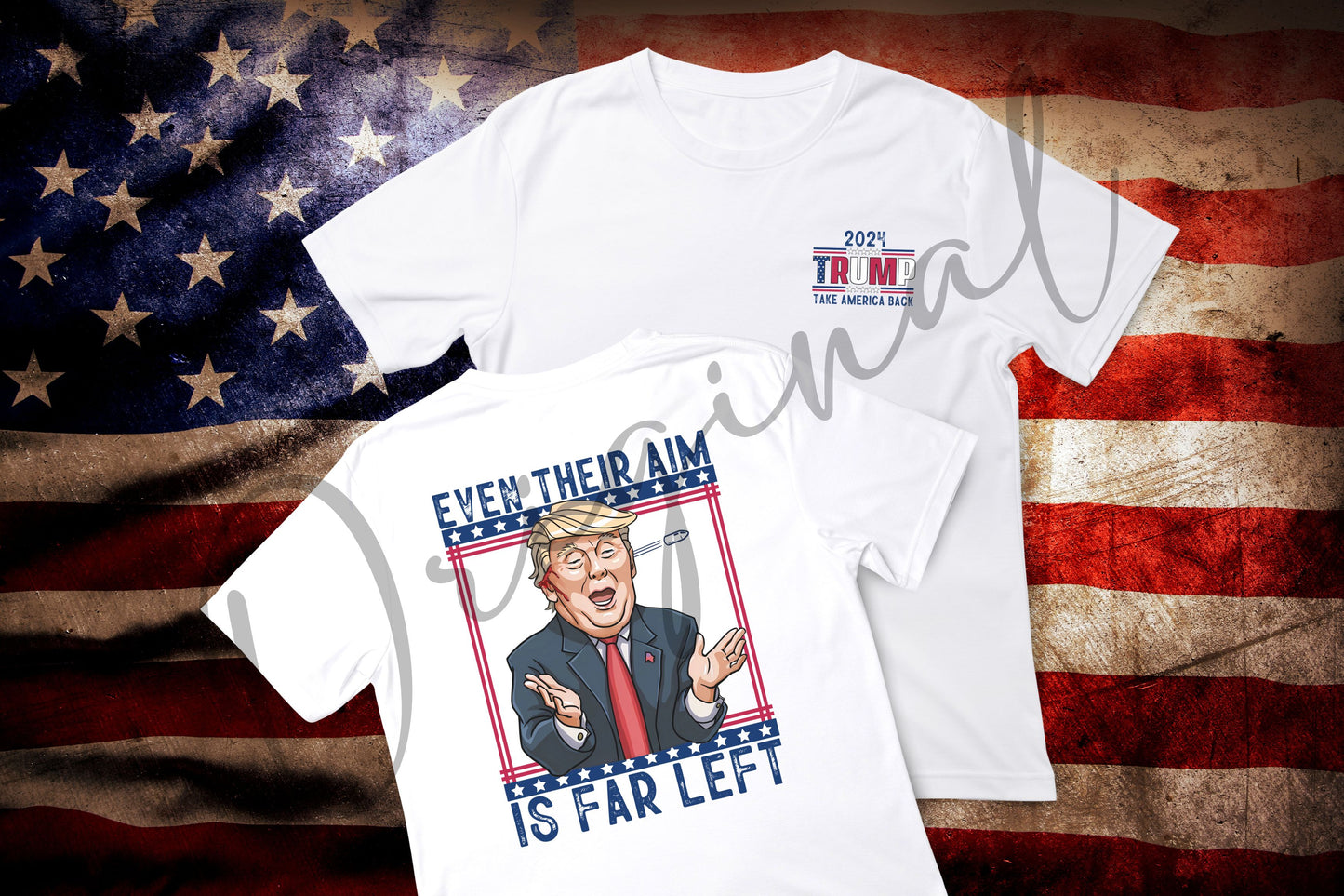 Even Their Aim is Far Left Adult Short Sleeve Tee