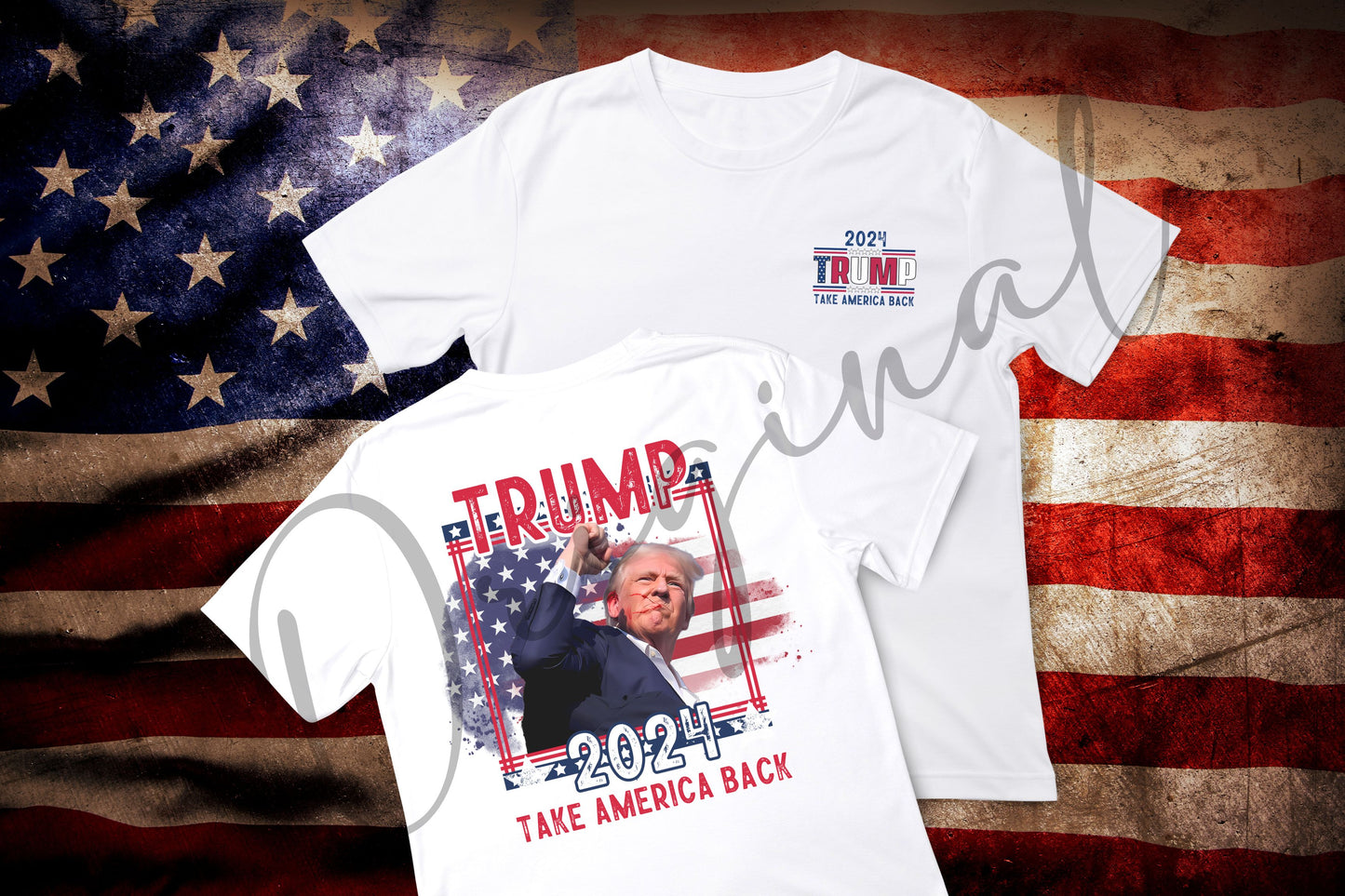 Take America Back Adult Short Sleeve Tee