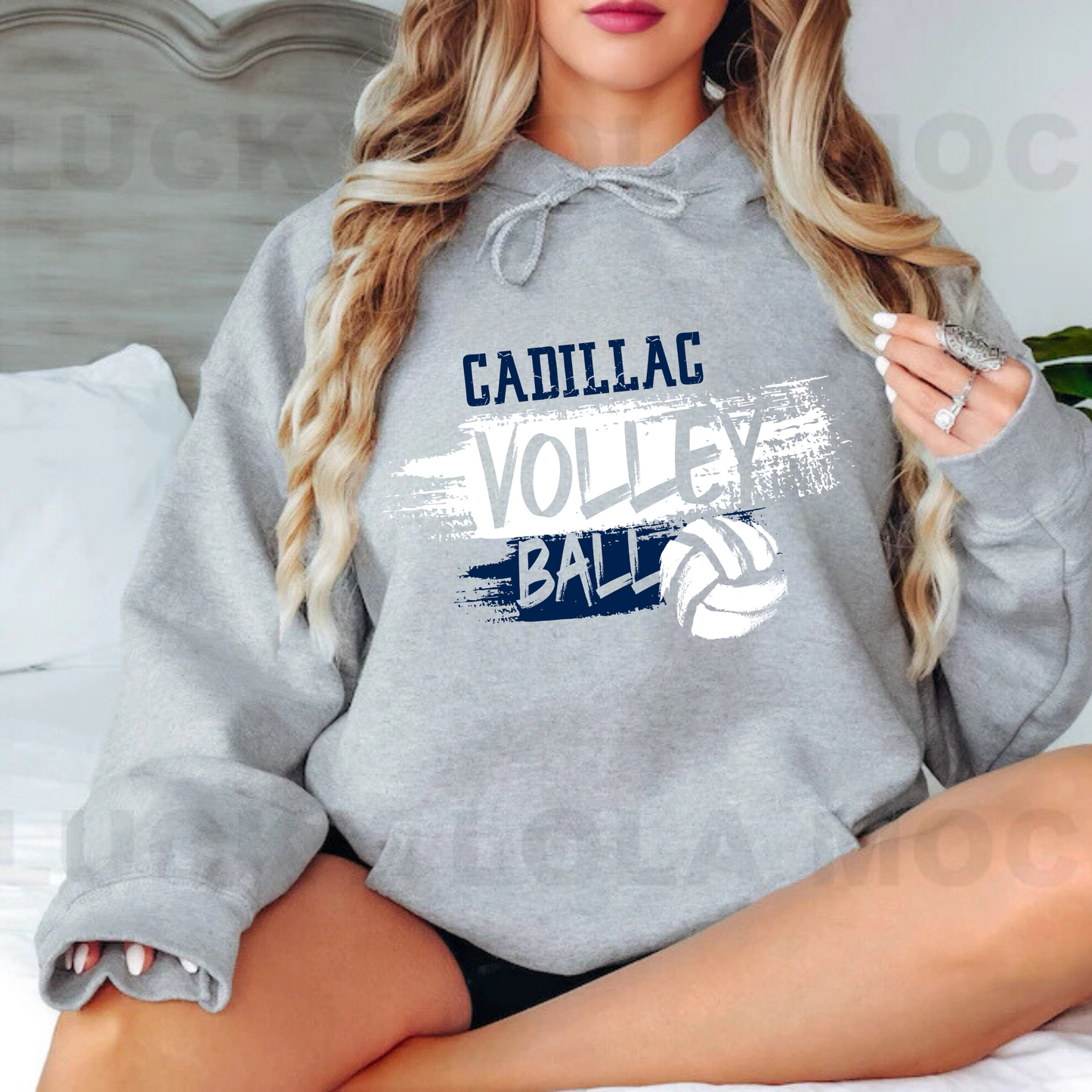 Cadillac Volleyball ADULT Hoodie