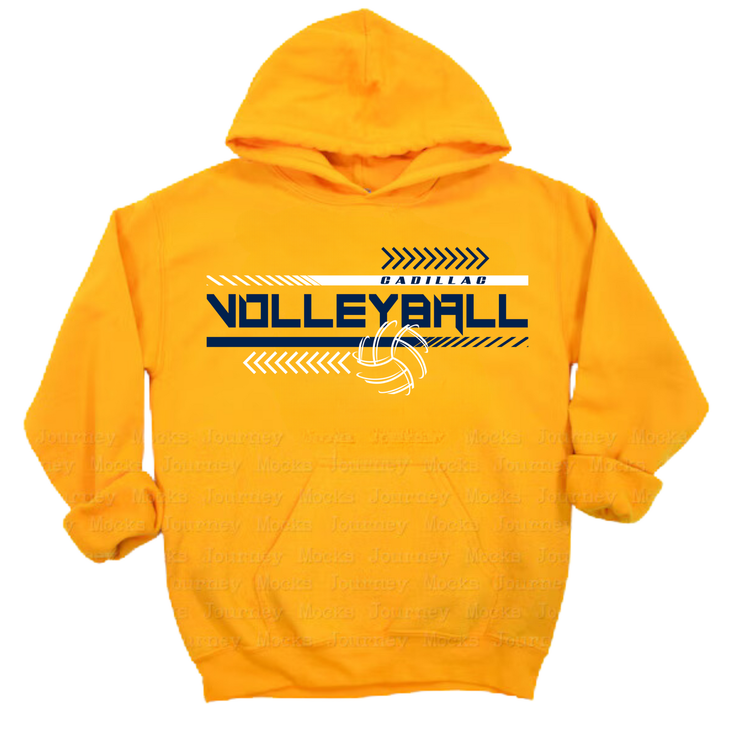 Cadillac Volleyball ADULT Hoodie