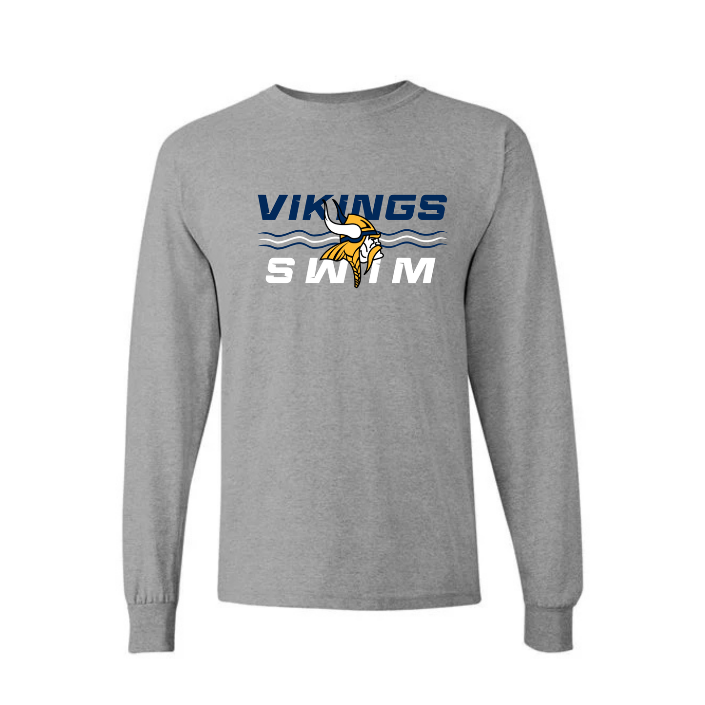 Cadillac Vikings Swim UNISEX Long-Sleeve T-Shirt