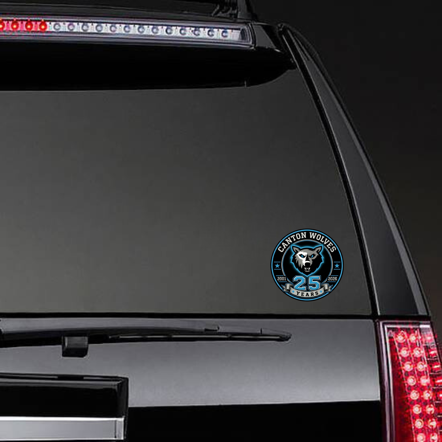 Team Sticker/Auto Decal - 25 YEAR ANNIVERSERY