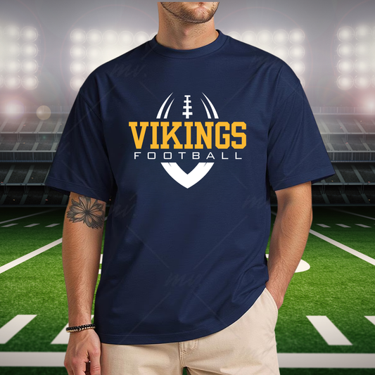 Cadillac Vikings Football ADULT Unisex T-Shirt