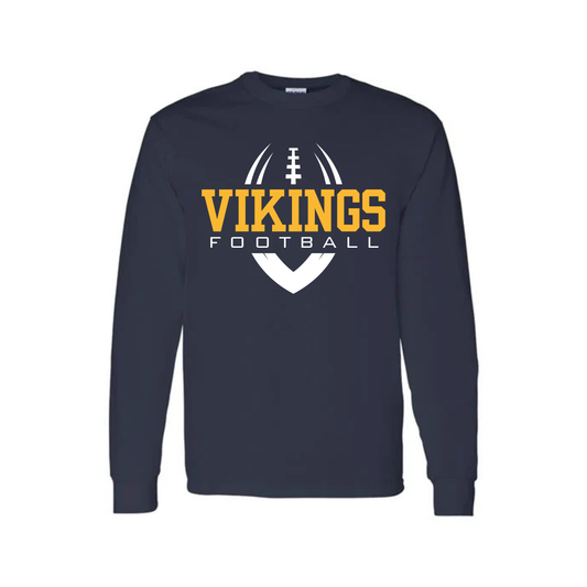 Cadillac Vikings Football UNISEX Long-Sleeve T-Shirt