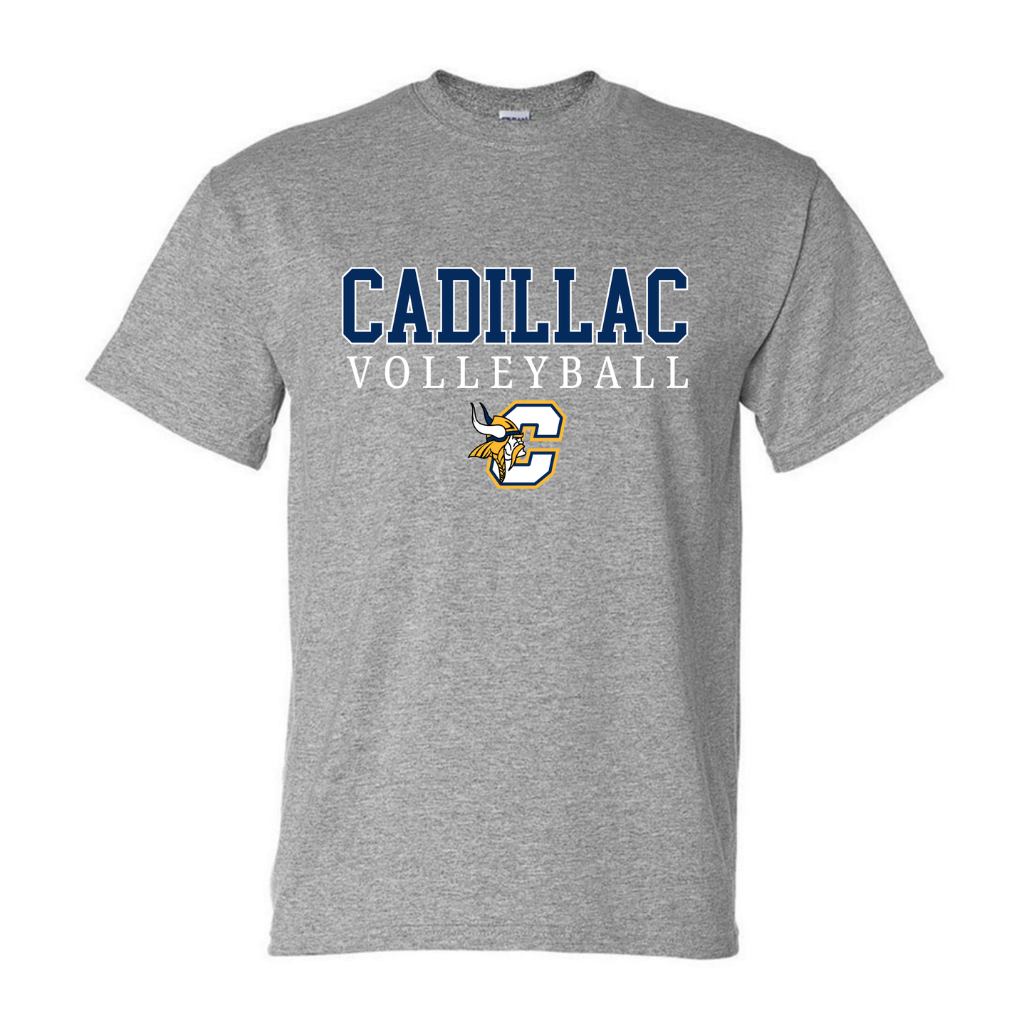 Cadillac Vikings Volleyball ADULT Unisex T-Shirt