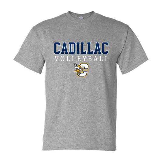 Cadillac Vikings Volleyball ADULT Unisex T-Shirt