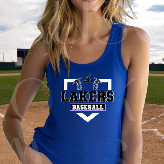 Latitude 44 Lakers ADULT Racerback Tank Top
