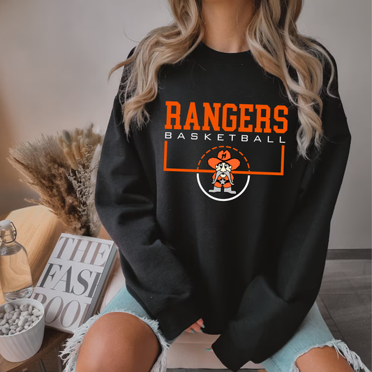 Manton Rangers Basketball ADULT Unisex Crewneck Sweatshirt
