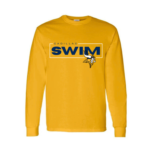 Cadillac Vikings Swim UNISEX Long-Sleeve T-Shirt