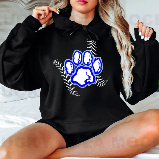 Great Lakes Cougars Baseball ADULT Hoodie