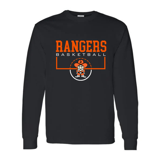 Manton Rangers Basketball UNISEX Long-Sleeve T-Shirt