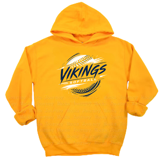 Vikings Softball UNISEX Hoodie
