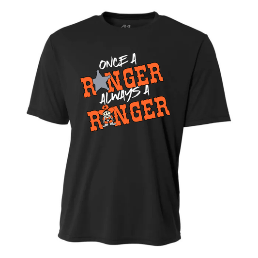 Manton Once A Ranger Always A Ranger DRI-FIT Cooling Performance T-Shirt