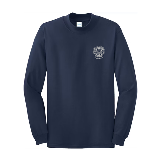AMVETS Post #110 Long-Sleeve Mock Turtleneck (PC61M) - NAVY