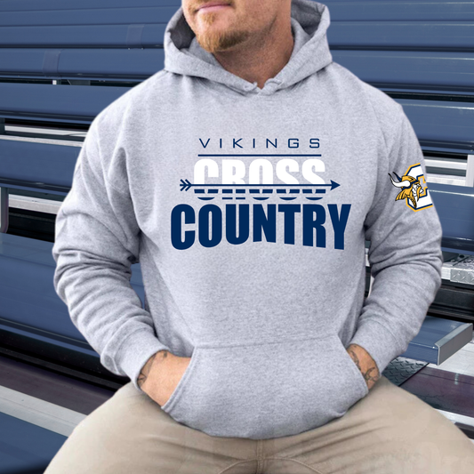 Cadillac Vikings Cross Country ADULT Hoodie