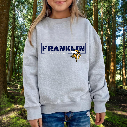 Franklin Elementary UNISEX Crewneck Sweatshirt