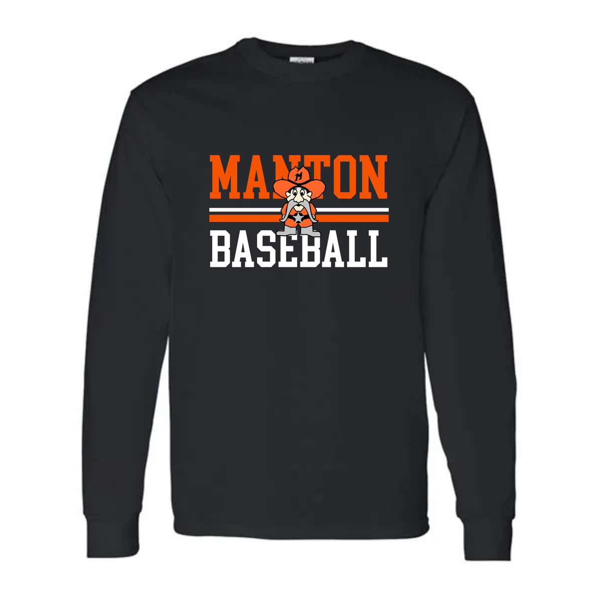 Manton Rangers Baseball UNISEX Long-Sleeve T-Shirt