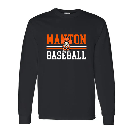 Manton Rangers Baseball UNISEX Long-Sleeve T-Shirt