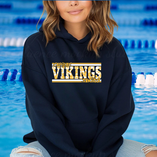 Cadillac Vikings Swim UNISEX Hoodie