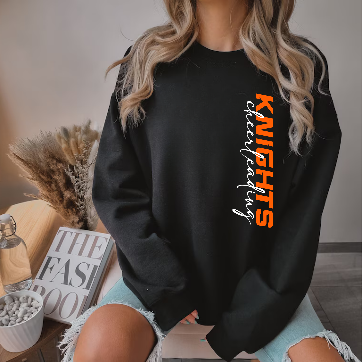 Knights Junior Cheer UNISEX Crewneck Sweatshirt