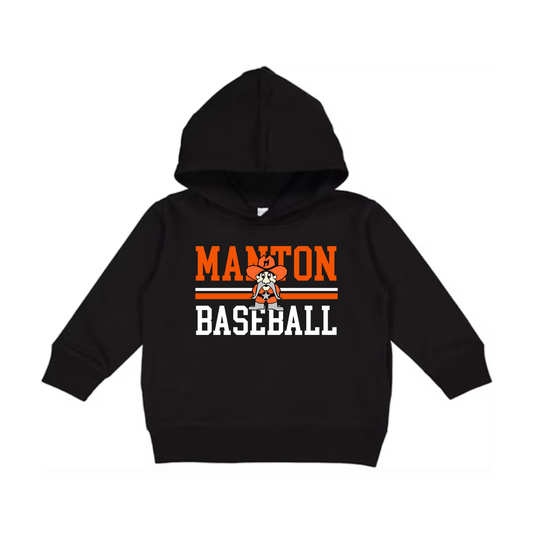 Manton Rangers Baseball Unisex YOUTH Hoodie