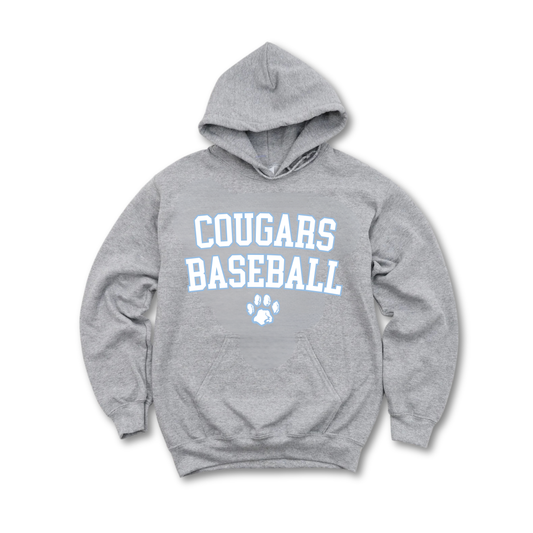 Great Lakes Cougars Baseball Unisex YOUTH Hoodie