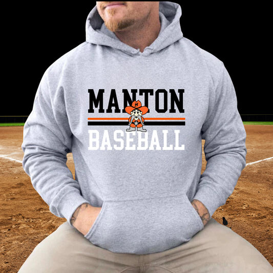 Manton Rangers Baseball Unisex ADULT Hoodie